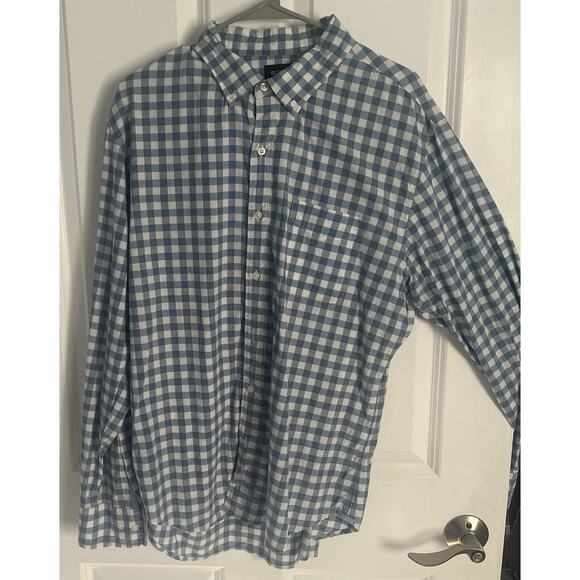 Lot Of 2 Bonobos Button LS Down Shirts (XL) Grey & Blue Check - Excellent Value - Picture 15 of 16